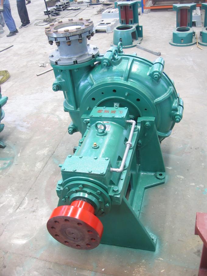 Mijnbouw die Horizontale Elektrische Dunne modderpomp gebruiken Anti - Schuurmiddel met Mechnical-Verbinding