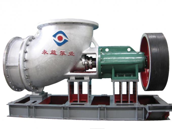 De eenvoudige Pomp van de Structuur Horizontale Asstroom, Centrifugaal Aspropellerpomp